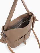 Сумка - мешок женская на молнии, 33×33 см, хаки - Фото 10