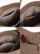 Сумка - мешок женская на молнии, 33×33 см, хаки - Фото 12