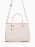 Сумка женская на молнии, цвет молочный 9691230