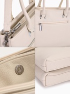 Сумка женская на молнии, цвет молочный 9691230