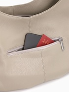 Сумка женская на молнии, цвет серый - фото 40551188