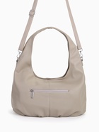 Сумка женская на молнии, цвет серый - фото 22231182