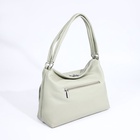 Сумка женская на молнии, цвет светло-зелёный 9692095