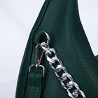 Сумка женская на молнии, цвет зелёный 9692808