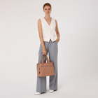 Сумка женская на молнии, цвет розовый 9692813