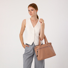 Сумка женская на молнии, цвет розовый 9692813