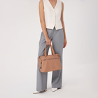 Сумка женская на молнии, цвет розовый 9692813