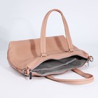 Сумка женская на молнии, цвет розовый 9692813