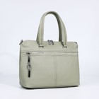 Сумка женская на молнии, цвет светло-зелёный 9693133