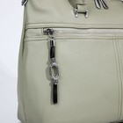 Сумка женская на молнии, цвет светло-зелёный 9693133