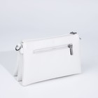 Сумка кросс-боди на молнии, цвет белый - фото 22231252