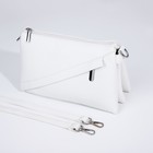 Сумка кросс-боди на молнии, цвет белый - фото 22231256