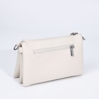 Сумка кросс-боди на молнии, цвет молочный - фото 22231260