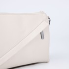 Сумка кросс-боди на молнии, цвет молочный - фото 22231262