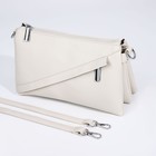 Сумка кросс-боди на молнии, цвет молочный - фото 22231264