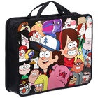 Папка пластиковая с ручками А4, на молнии, 7.5×33×26 см, «Гравити Фолз» - Фото 4