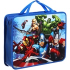 Папка пластиковая с ручками А4, на молнии, 7.5×33×26 см, «Мстители» - Фото 5