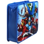 Папка пластиковая с ручками А4, на молнии, 7.5×33×26 см, «Мстители» - Фото 3