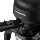 Кофемашина MAUNFELD MF-733BK, рожковая, 870 Вт, 0,24 л, чёрная - фото 51339420 Кофемашина MAUNFELD MF-733BK, рожковая, 870 Вт, 0,24 л, чёрная - фото 51339420