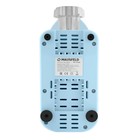 Мясорубка MAUNFELD MF-232WB, 1340 Вт, 1.3 кг/мин, 4 насадки, реверс, бело-голубая - фото 51339465 Мясорубка MAUNFELD MF-232WB, 1340 Вт, 1.3 кг/мин, 4 насадки, реверс, бело-голубая - фото 51339465