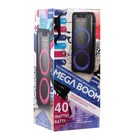 Портативная караоке система SmartBuy MEGA BOOM, 40 Вт, 3000 мАч, BT, FM,MP3,SD, 2 микрофона - фото 51463429 Портативная караоке система SmartBuy MEGA BOOM, 40 Вт, 3000 мАч, BT, FM,MP3,SD, 2 микрофона - фото 51463429