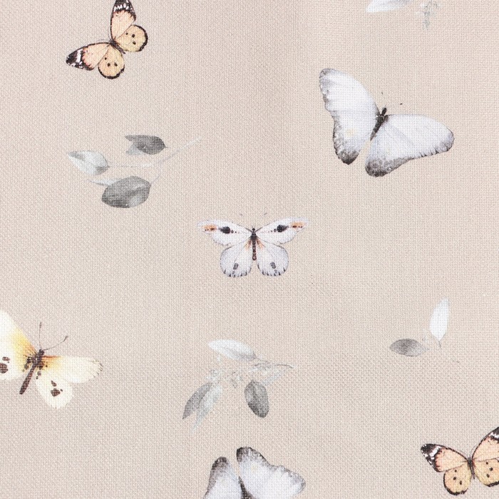 Полотенце Этель "Butterflies" 40х73 см, 100% хлопок, рогожка 186 г/м2 - фото 1928180855