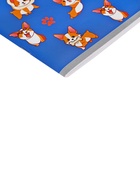 Альбом для рисования Calligrata «Корги» А4, 32 листа на скрепке, обложка мелованная бумага 120 г/м², внутренний блок офсет 100 г/м² - Фото 4