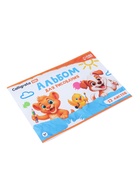 Альбом для рисования Calligrata А4, 12 листов, на скрепке, мелованная бумага 9471151