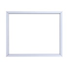 Рама для картин (зеркал) 40 х 50 х 2.8 см, пластиковая, Calligrata 644861, белая/золото - Фото 2