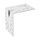 Уголок крепежный усиленный ТУНДРА, 90х90х65х1,5 мм, в упаковке 4 шт. - фото 22231799