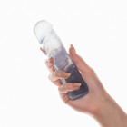 Фаллоимитатор реалистичный, гелевый, прозрачный, 16.5×3.8 см - Фото 2
