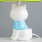 Настольная лампа "Котенок" Е14 15Вт белый  20х20х32 см RISALUX - Фото 6