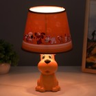Настольная лампа "Бобик" E14 15Вт оранжевый 18х18х32 см RISALUX - Фото 3