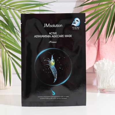 Тканевая маска для лица JMsolution с астаксантином, 30 мл