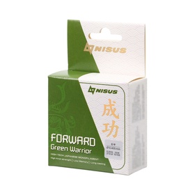 Леска NISUS FORWARD Warrior, диаметр 0.405 мм, тест 12.3 кг, 100 м, зелёная
