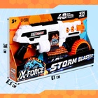 Бластер Storm blaster, стреляет мягкими пулями, работает от батареек 9242116 - фото 12752696