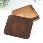 Шкатулка "Лев" 17х14х3 см - фото 806041810