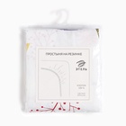 Простыня на резинке 1.5-спальная «Этель» Flower garden, 140×200+25, бязь - Фото 7