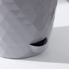 Горшок для растений с прикорневым поливом «Румба», 1.5 л, пластик, цвет серый шёлк - Фото 3