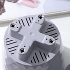 Горшок для растений с прикорневым поливом «Румба», 1.5 л, пластик, цвет серый шёлк - Фото 5