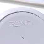 Кашпо со вставкой «Клевер», 3,2 л, d=17,5 см, h=16 см, цвет серый шелк - Фото 7