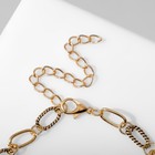 Браслет металл «Подвески» мишка, цвет золото, 7 см - Фото 2