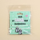 Кулоны неразлучники «Отпадная половинка», длина 50 см - Фото 6