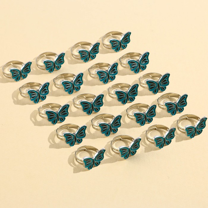 Кольца «Бабочка», 1,5 х 1 х 2 см - Фото 1
