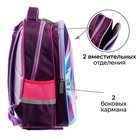 Рюкзак каркасный Calligrata, 39х30х14 см, "Волшебный единорог", для девочки - фото 22233707