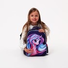 Рюкзак каркасный Calligrata, 39х30х14 см, "Волшебный единорог", для девочки - фото 22233711