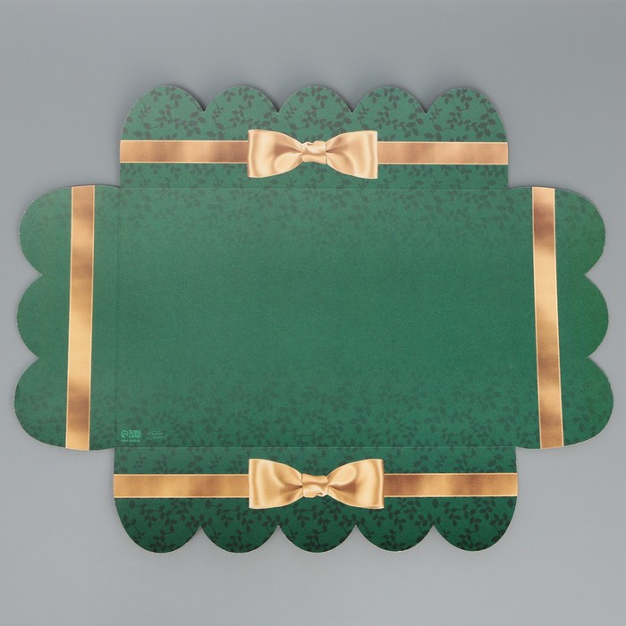 Коробка подарочная с PVC-крышкой, кондитерская упаковка «Дорогому учителю», 20 х 30 х 8 см - фото 1907725682