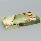 Коробка для печенья, кондитерская упаковка с PVC крышкой, «Лучшему учителю», 21 х 10.5 х 3 см (комплект 5 шт) - фото 22233892