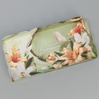 Коробка для печенья, кондитерская упаковка с PVC крышкой, «Лучшему учителю», 21 х 10.5 х 3 см (комплект 5 шт) - фото 22233893