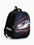 Рюкзак школьный, каркасный, 39×30×14 см «Машина» - Фото 3